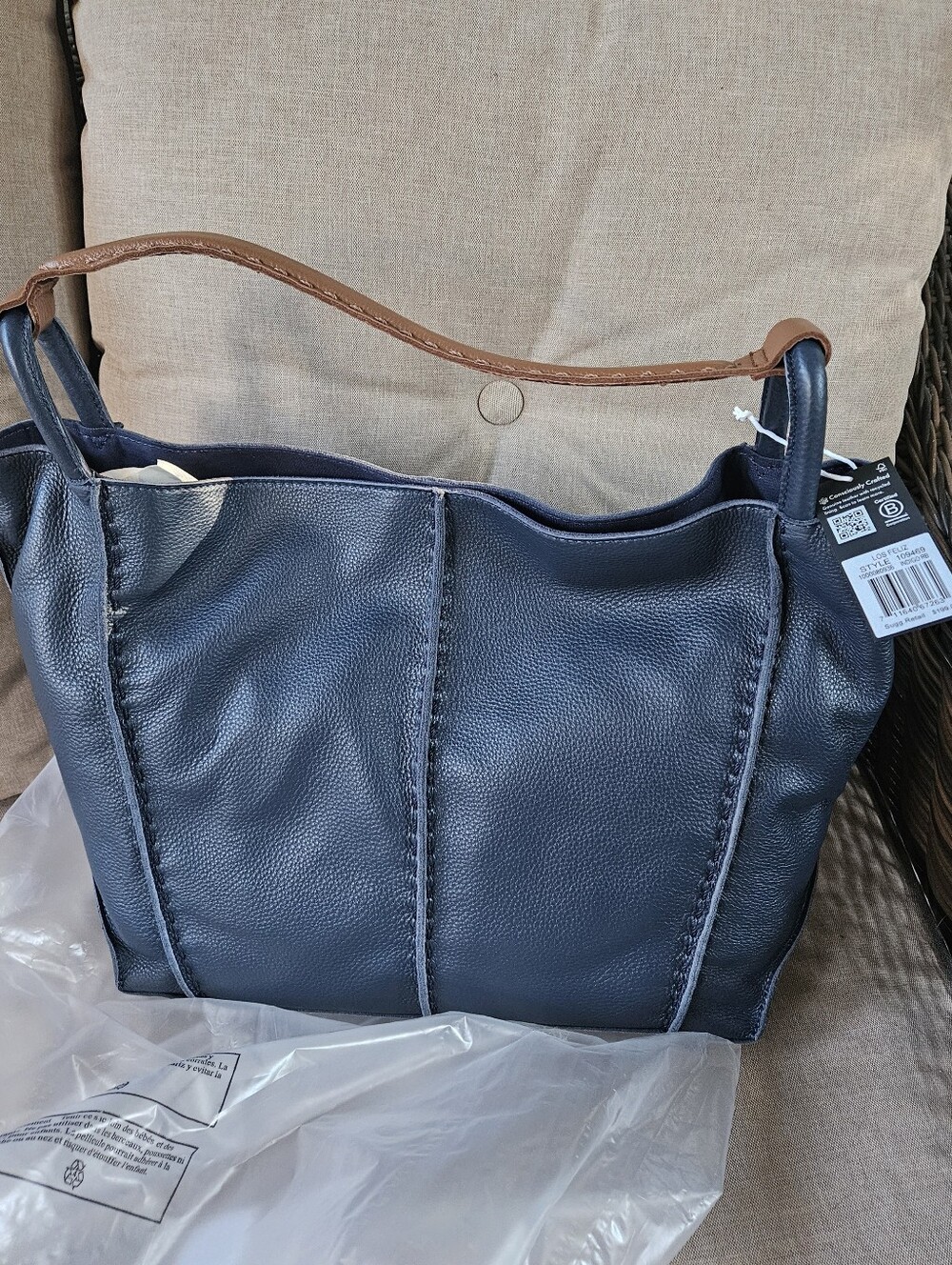 The Sak Los Feliz Large Tote, Indigo